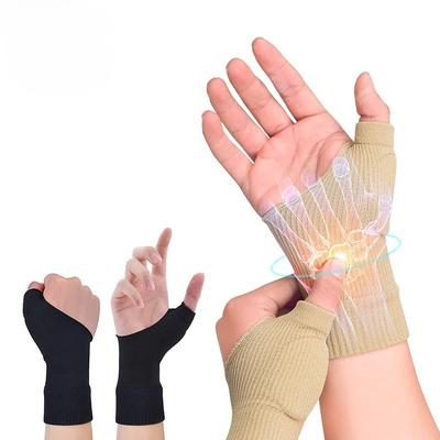 1[air Wrist Thumb Compression Arthritis Gloves, Breathable Wrist Support Wrist Brace Sleeve With Gel Thumb Injury Pads