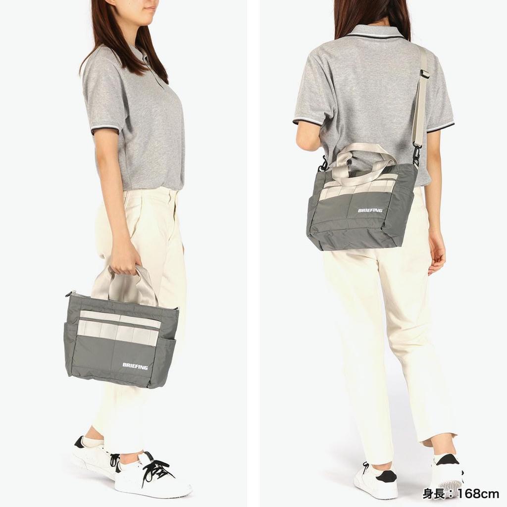 Briefing 2-Way Cart Tote CS BRG251T10 Black Golf Tote Bag