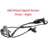 2 ABS Wheel Speed Sensor + Connector Front L/R For ES300 Avalon Camry Solara