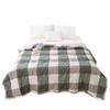 Mling Washed Cotton Plaid Summer Air Conditioning Quilt