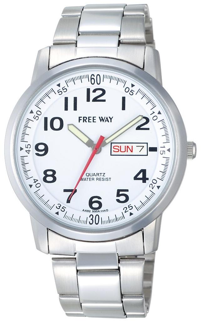 CITIZEN Watch FREE WAY Metal Collection Analog Display Display 5 ATM Water Resistant White [Citizen Q&Q] Q&Q Date/Day AA92-9954 Men's