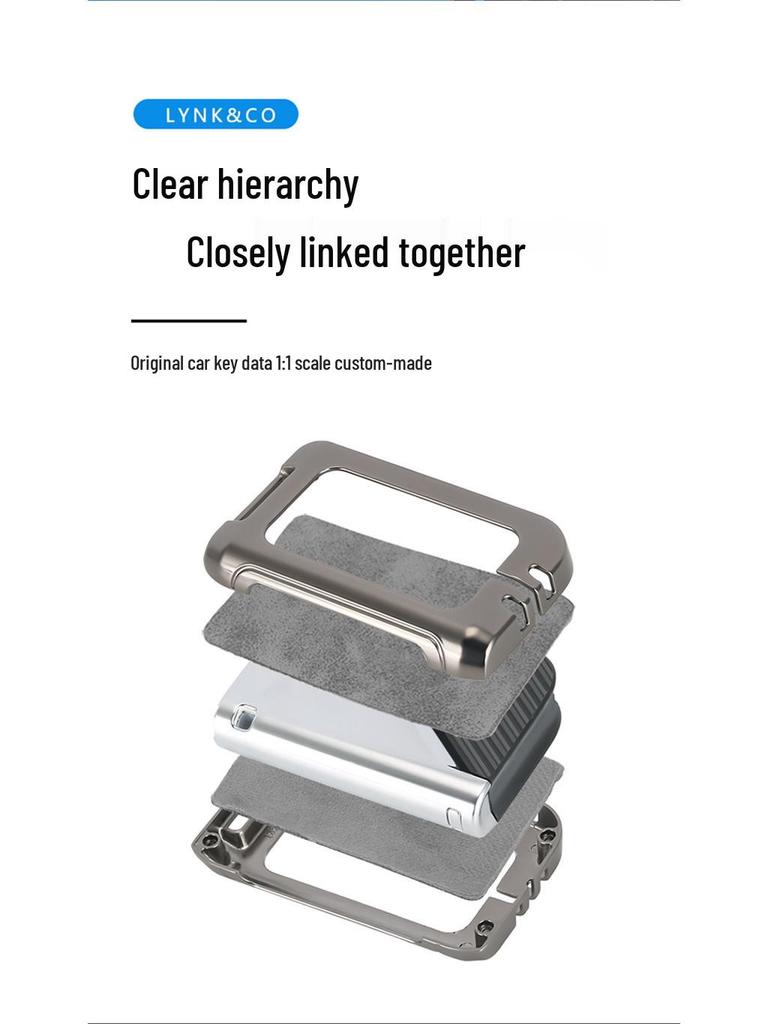 Lynk & Co 09 Key Case Special Shell Limited Edition - Personalized Modification Package for 2021 Model