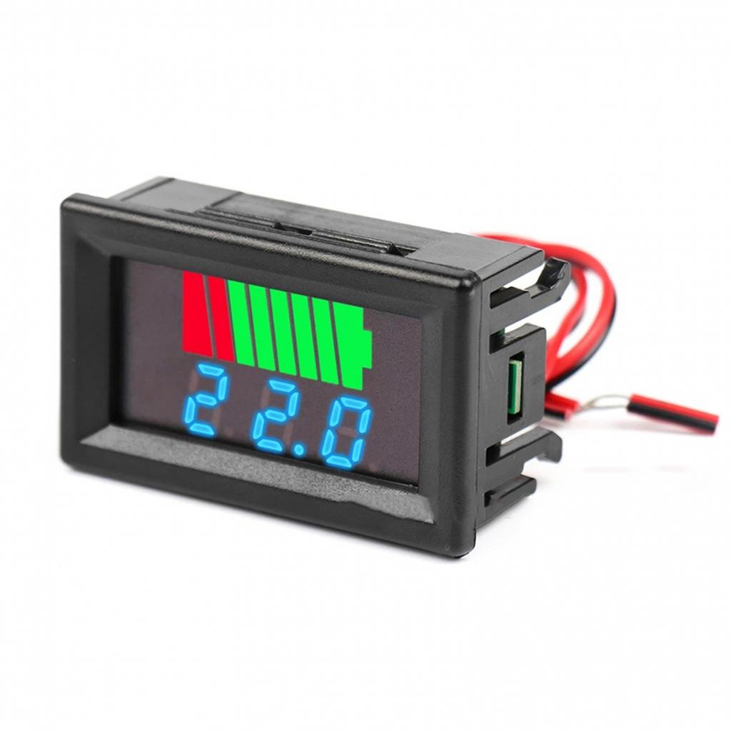 Power Meter Battery Charge Indicator Lithium Battery V