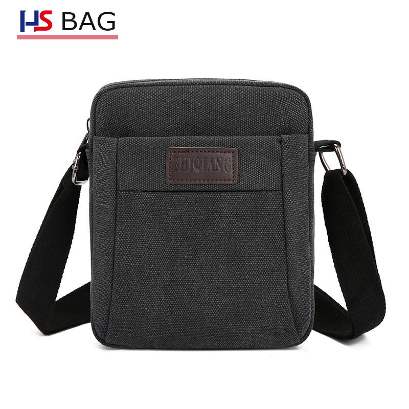 

Men s Canvas Medium-Size Single Shoulder Crossbody Bag: Breathable, Expandable, Large Capacity for Walking and Exercise. 10-inch чёрный