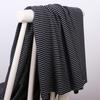 wide 1mm stripe 100% cotton knitting elastic fabric DIY sewing clothing cloth 165cm wide 100% tissu hometextile tela sewing