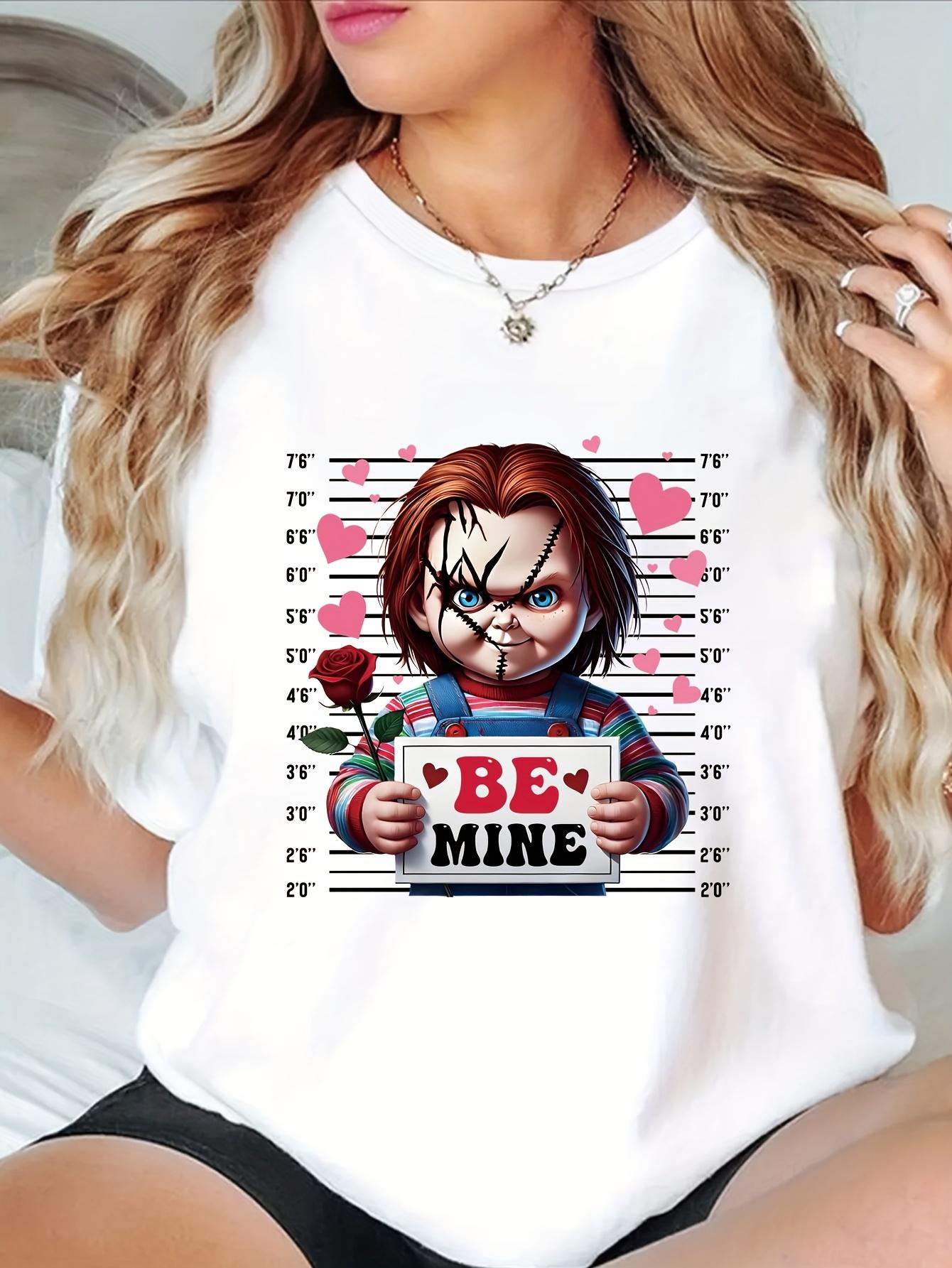 Chucky Be Mine Rose T-shirt M