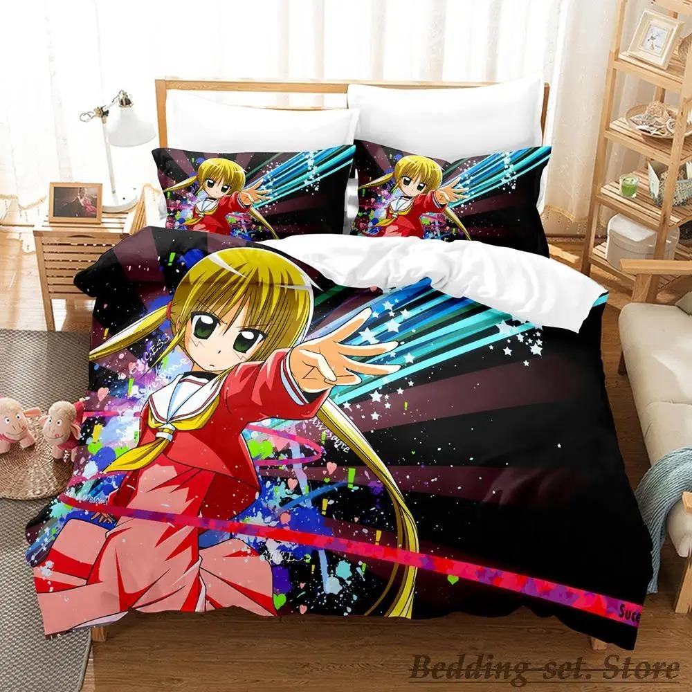 Hayate the Combat Butler Bedding Set Single Twin Full Queen King Size Bed Set Adult Kid Bedroom Duvetcover Sets Anime Bed