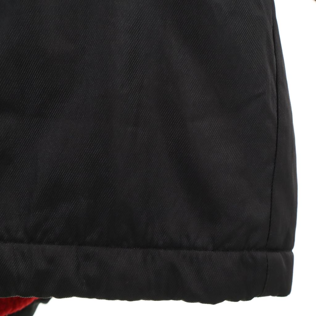 Adidas 80s Vintage Made by Descente Trefoil Logo Bench Coat L Black Men's Used