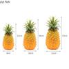 Simuliertes Ananas-Ornament Weiches PVC Ananas Fake-Frucht-Modell Künstliche Früchte Schrankdekoration Foto-Requisite Ästhetische Deko