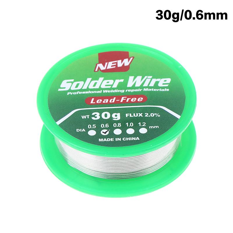 0,6/0,8/1 mm bleifreier Niedertemperatur-Flussmittelkern-Lötdraht Zinn Kein Waschen Kolophoniumkern-Lötdraht Sn99.3Cu0.7