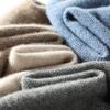 Autumn/Winter Cashmere Sweaters: Men'S Crewneck Cashmere Sweater, Loose And Simple Knitted Solid Color Base Layer