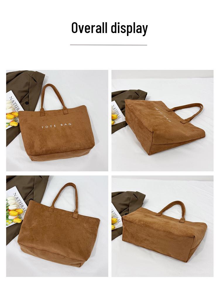 Versatile Women's Fashion Tote: 2025 Large Capacity Casual Handbag