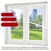 DIY Mosquito-Proof Window Screen with Tape Mosquito Netting for Multiple Windows, Ideal for Home, Dorm Decor, RV Window Netting