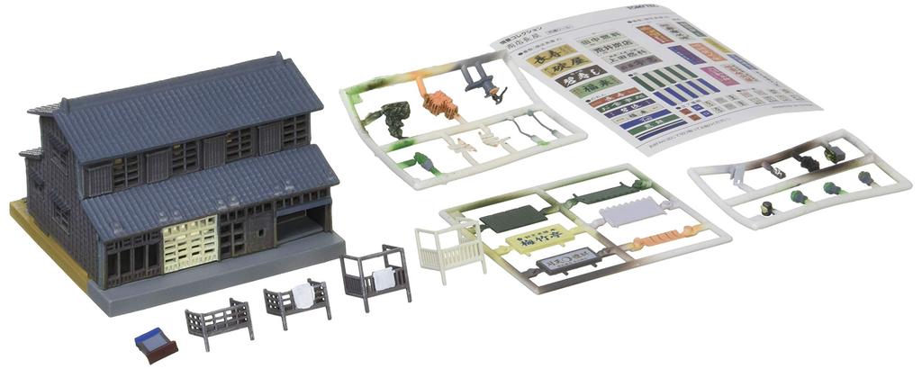 Building Collection Kenkore 054-3 Shop Nagaya A3 Diorama Supplies