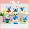Pvc Stitch Beach Action Figures Model Toy Tabletop Decoration Cute Kids Gifts