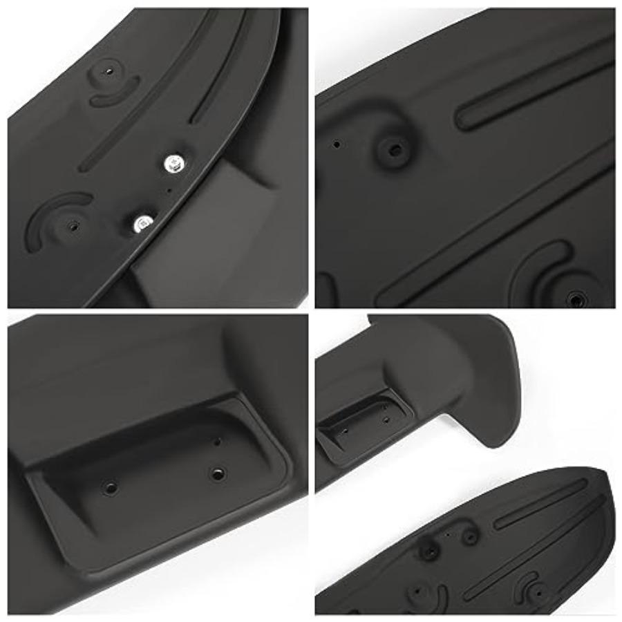 Roof Spoiler Wing Compatible with 19962000 Honda Civic 3Dr Hatchback Models TypeR Style Rear Truck Lid Spoiler Primer Black for