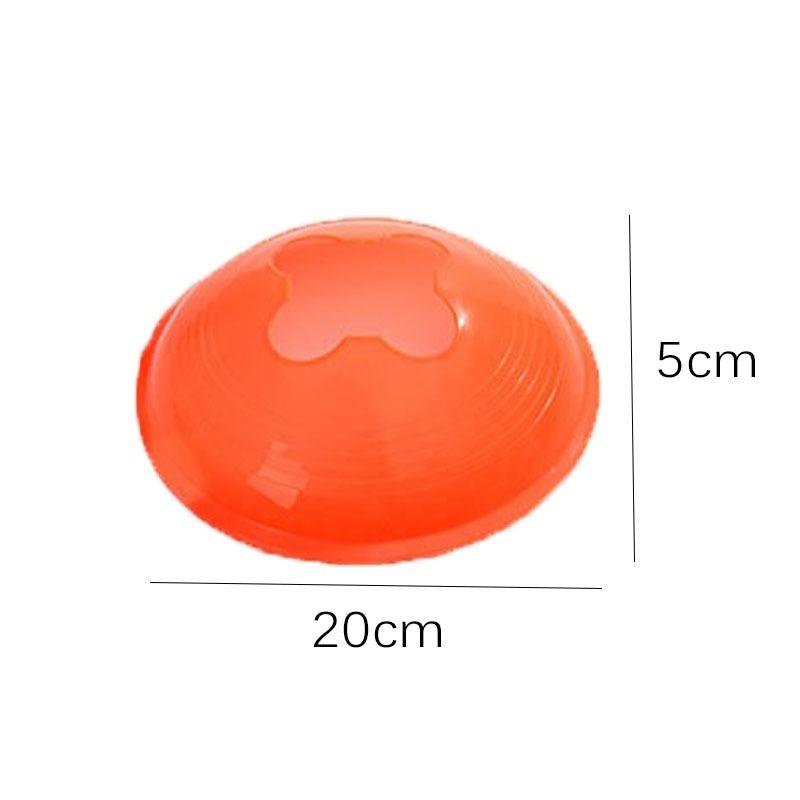 Agility Disc Cone Set Football Training Saucer Cones Marker Discs Multi Sport Training Space Cones Training Accessories