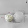 Flower Silicone Candle Mold 3D Peony Flower Soap Gypsum Resin Casting Mould Diy Chocolate Cake Baking Tool Wedding Gift