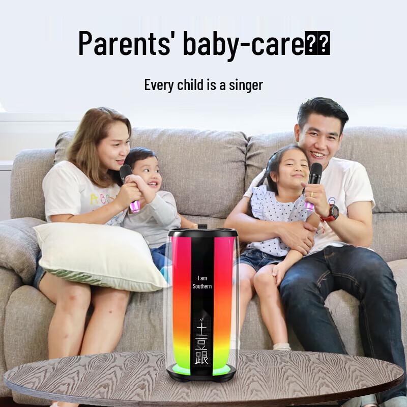 Newman K19 Portable Bluetooth KTV Speaker with Microphone