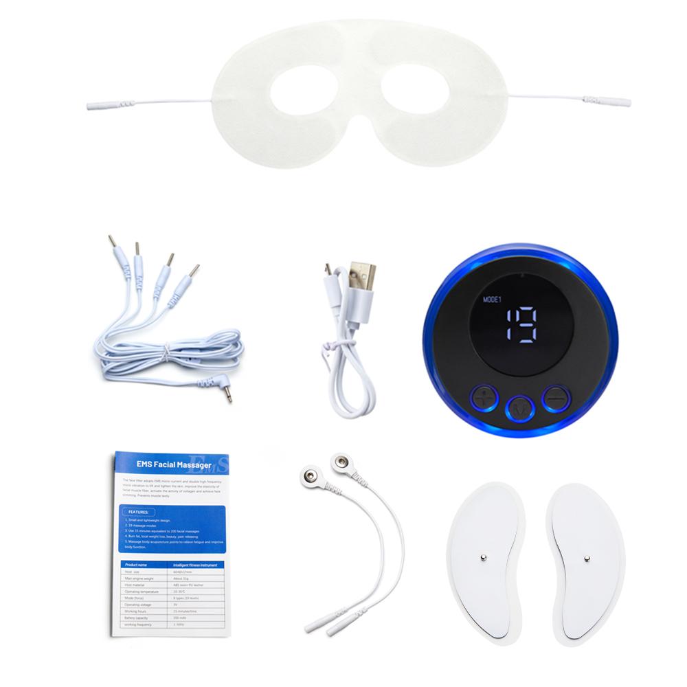 EMS Facial Lifting Massager Current Muscle Stimulator Face Beauty Machine Skin Tightening Antiwrinkle Face Skin Care Dark Circle
