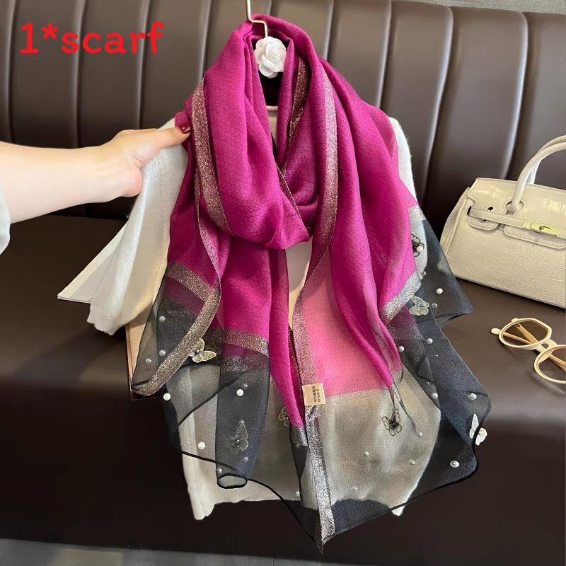 Foulard in Seta Ispirato alle Farfalle con Stile Elegante per Accessori Moda Primavera Estate