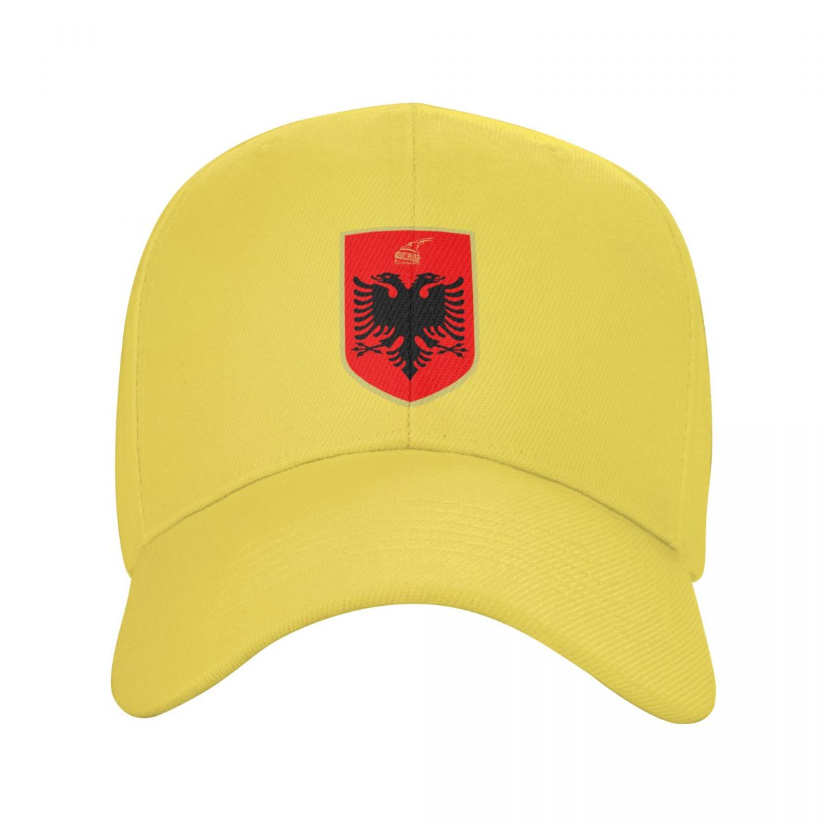 

Бейсбольная кепка с эмблемой Албании Eagle в стиле хип-хоп, унисекс, женская регулируемая албанская патриотическая шляпа для папы, летние шапки Adjustable Cap