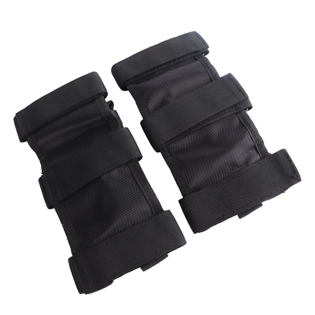 2Pcs Handle Black Off Road Car Refit Interior Handle Thickened Strengthening Top Roof Handle For
