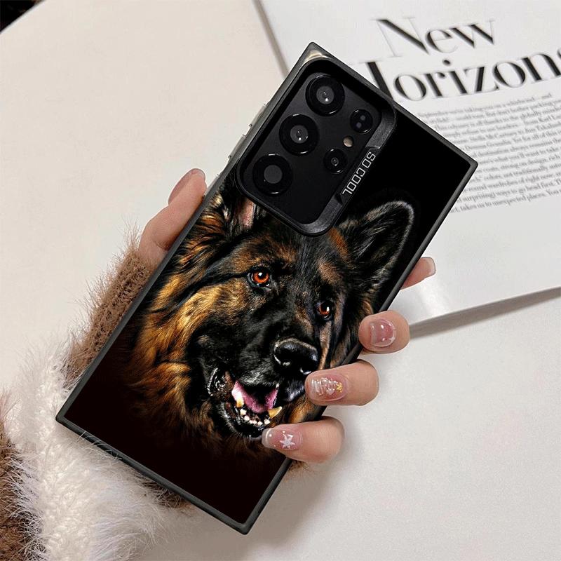 German Shepherd Dog Shockproof Phone Case for Samsung Galaxy S26 Edge S25 Ultra S24 FE S23 Plus S21 Cover Anti Fall Fundas