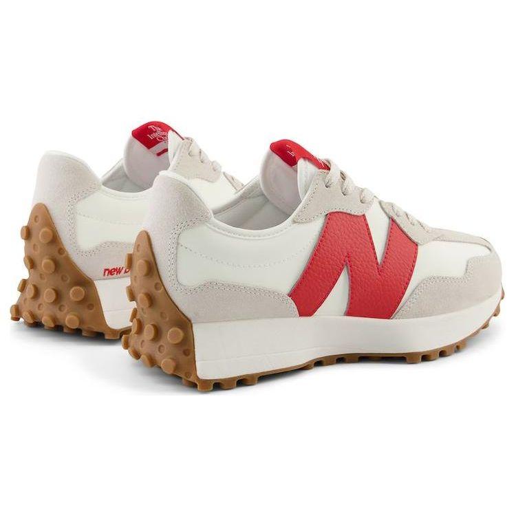 New Balance 327 Moonbeam True Red Damesneakers Kremhvit WS327GC