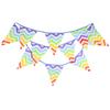 Large Cotton Triangle Flags for Parties and Outdoor Events