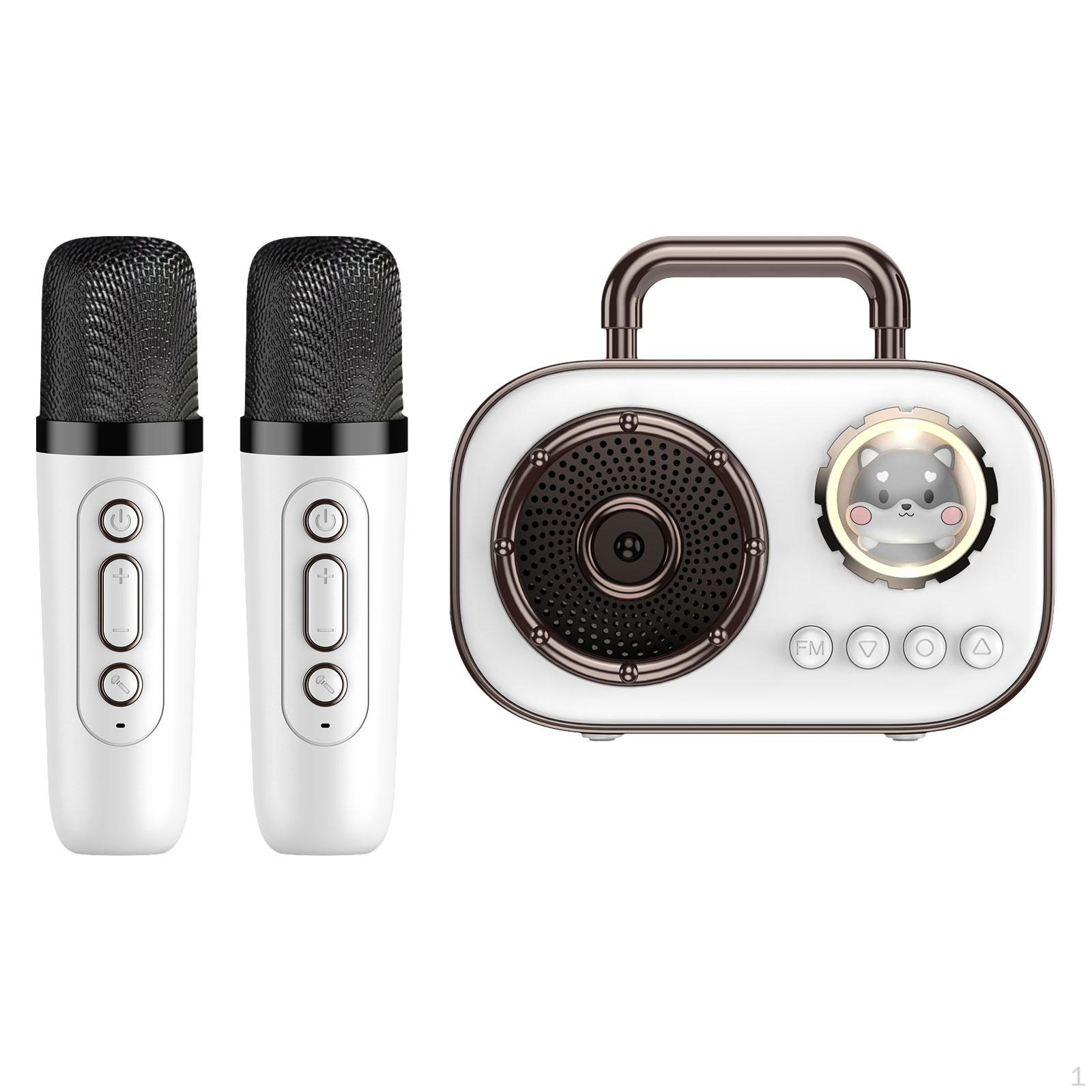 

Мини-караоке-машина для дома KTV Duet Mode для свадебных подарков для детей и взрослых белый