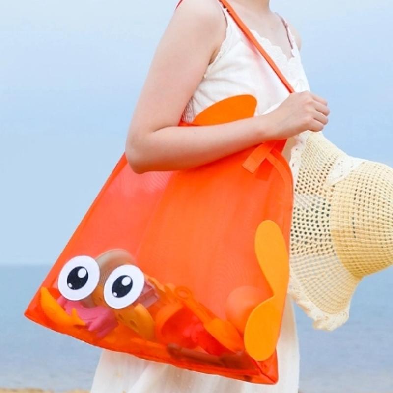Summer  Travel Beach Bag Children'S Cartoon Toy Storage Bag Swimsuit Storage Bag Big Eye Handheld Toiletry Bag