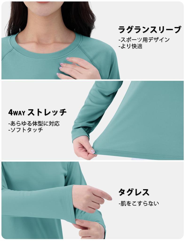 TACVASEN Long Sleeve Yoga Hot Round Plus Solid Size 2XL Women's T-Shirt, Wear, Pilates, Yoga, Neck, Stretch, Layering, Sizes, Color, Quick-Drying,