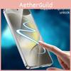 Galaxy S25 For Clear Back Case Cover And Tempered Glass Protector Screen