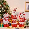 Christmas Doll Ornament Santa Claus Snowman Elk Decoration Festive Tree Decor Christmas Party Supplies