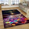 27 Style New Colorful Pebble Rainbow Road Beach Stone Scenery 3D Carpet Rug for Living Room Bedroom Home Sofa,Non-slip Floor Mat