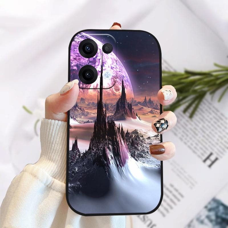 For OPPO Realme 14T 5G Case Cover RMX5078 Silicone Soft TPU Bumper For Realme14T 14 T Phone Funda Full Camera Protective Shell