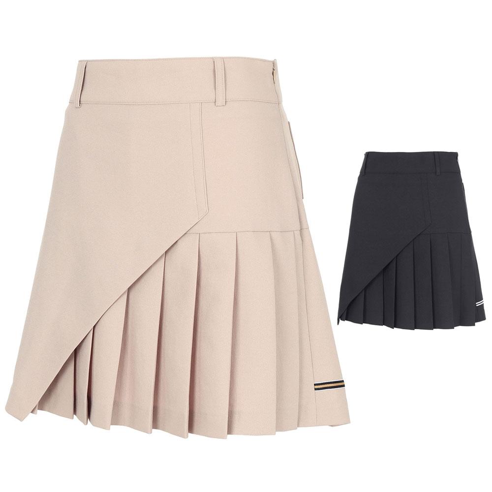 Kim Young Joo Golf Spring/Summer Side Cover Pleated Women'S Golf Culotte Skirt Dpmlsk56