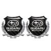 2Pcs Car Metal Eagle Badge Stickers Decorative Accessories For Subaru STI Forester Impreza Legacy Outback XV BRZ WRX Tribeca fiu8