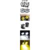 2 Pcs 30W Fog Light Assembly For Iveco Daily VI 2014-2023 H11 Car LED Fog Daytime Running Lamp DRL 3000LM