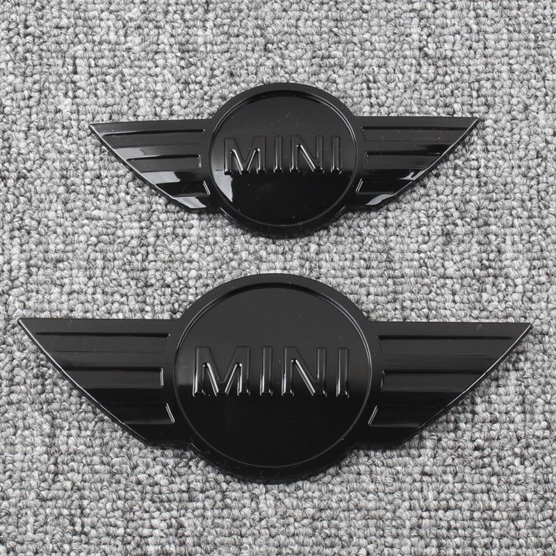 Metal front and rear emblem decoration, suitable for mini BMW Cooper R55 R56R50 R60R61 replacement emblem car styling accessorie