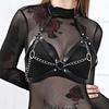 Yemax Chastity Belt for Women SM Gag Ball Gag Harness Restraint Set Bondage Tape Restraint Tape Bra Sexy Nipple Development Nipple Torture Nipple