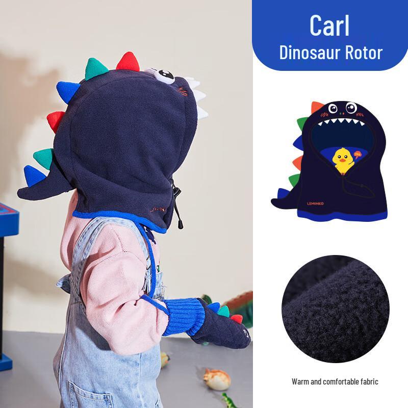 Lemonkid Kids Winter Dinosaur Scarf Hat