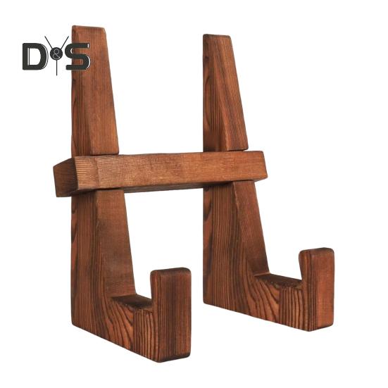 

Подставка для кулинарной книги из дерева, кухонная стойка для рецептов, высокая устойчивость, гладкие края, без заусенцев, подставка для кулинарной книги в деревенском стиле эбеновый