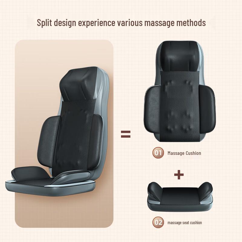 Zhidao Full Body Kneading Massage Cushion CN plug (adapter included)