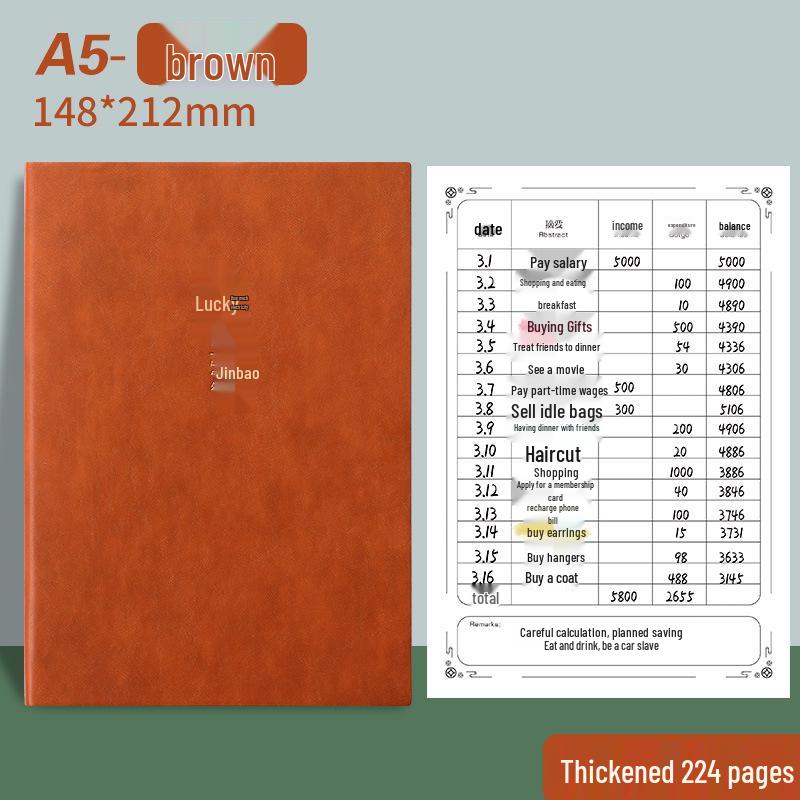 Family Financial Management Notebook: Track Income, Expenditure, and Living Expenses