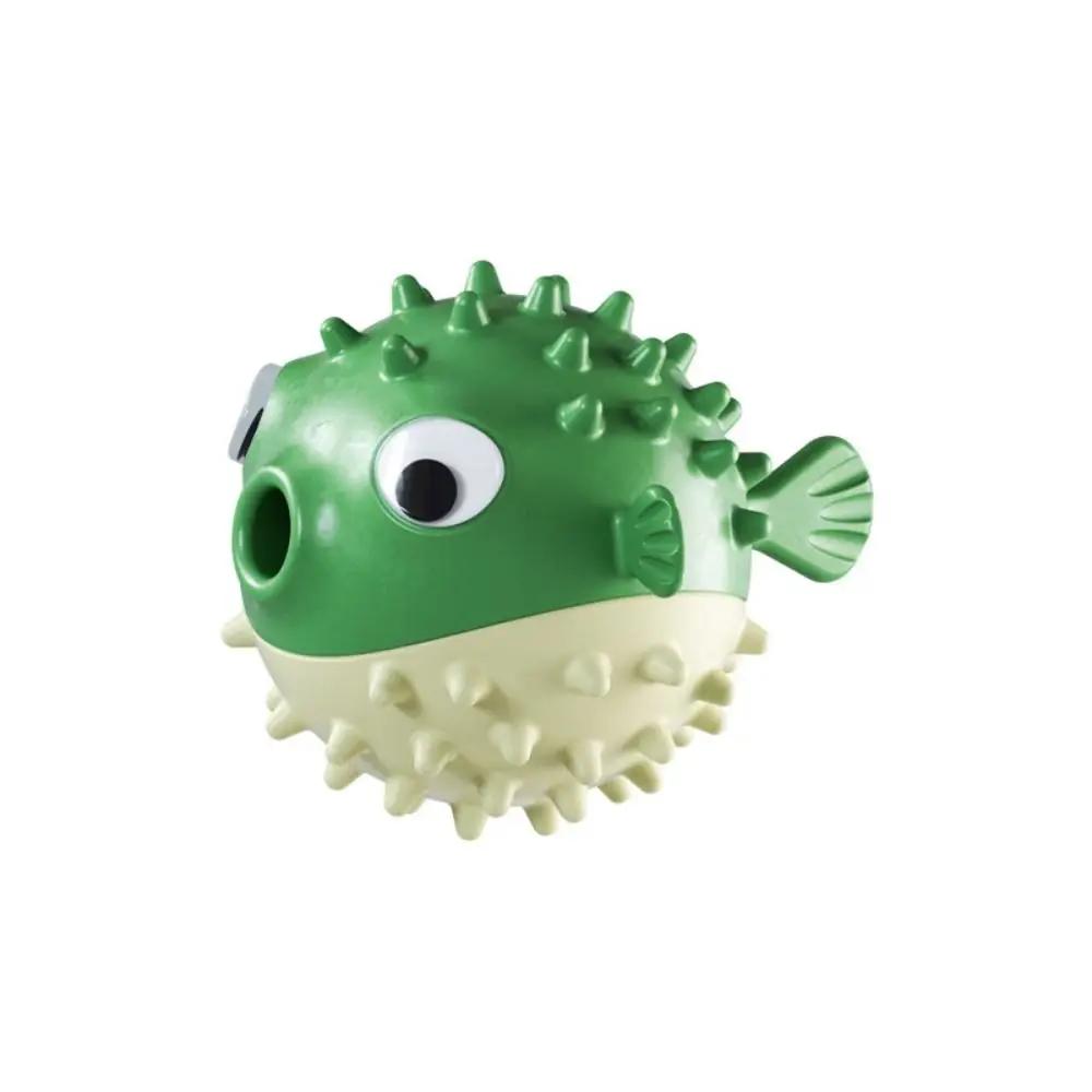 New Pet Puffer Fish Bite Soft Bite-resistant Pet Dog Toy Fun Decompression and Decompression Artifact Toys