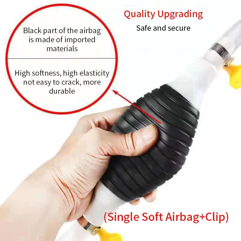 Hand Fuel Pump Car Fuel Tank Sucker Oil Transfer Fuel Pump Petrol Diesel Liquid Manual Pump Syphon Fuel Saver For Gas Gasoline