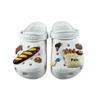 Crocs Classic clog EVA French fries fun fashion and versatility comfortable casual hole shoes for men and women white