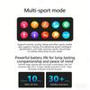 SACOSDING Nové chytré hodinky pro muže, ženy, typ vzduchové pumpy a airbagu, test krevního tlaku, 1,43palcový AMOLED displej EKG, volání přes Bluetooth